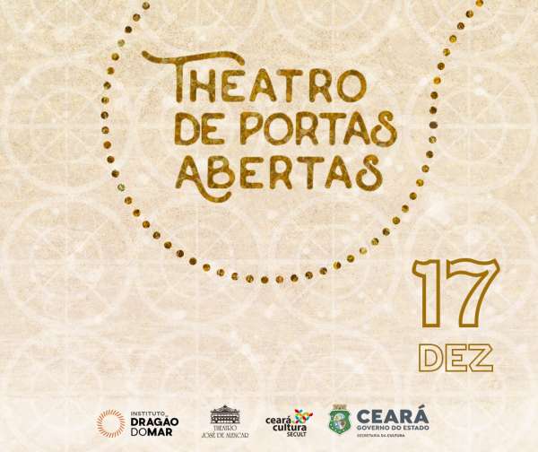 “Theatro de Portas Abertas”: Última edição de 2021 acontece na sexta (17), reunindo atividades 100% presenciais