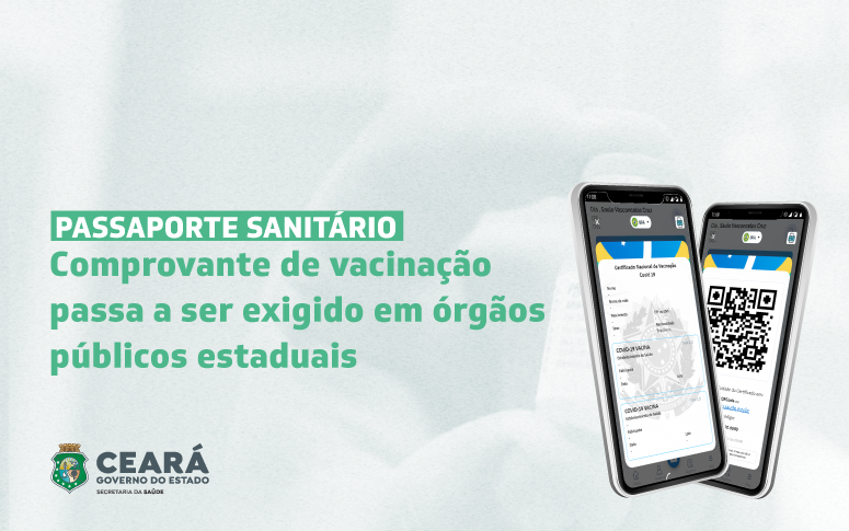 Passaporte sanitário é obrigatório para acesso a órgãos públicos do Estado