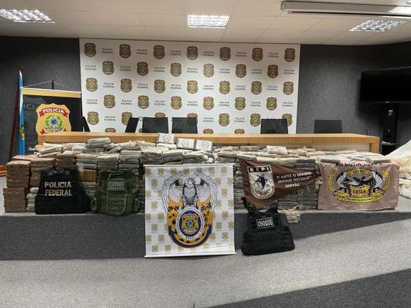 Mais de mil quilos de cocaína são apreendidos em trabalho conjunto na cidade de Chaval no Ceará