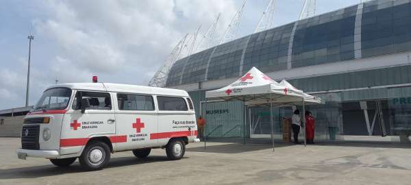 Arena Castelão é ponto de arrecadação do S.O.S Chuvas no Sul da Bahia