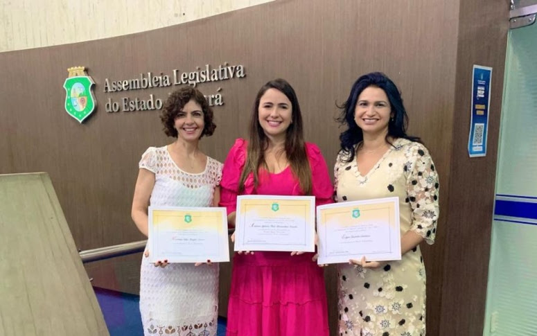 Fonoaudiólogas da Rede Sesa são homenageadas em sessão na Assembleia Legislativa do Ceará