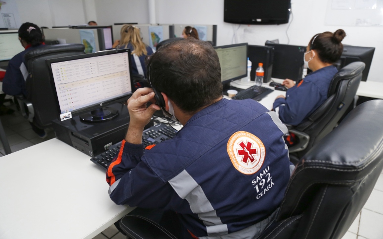 Recém-nascido é salvo de engasgo após atendimento do Samu Ceará por telefone