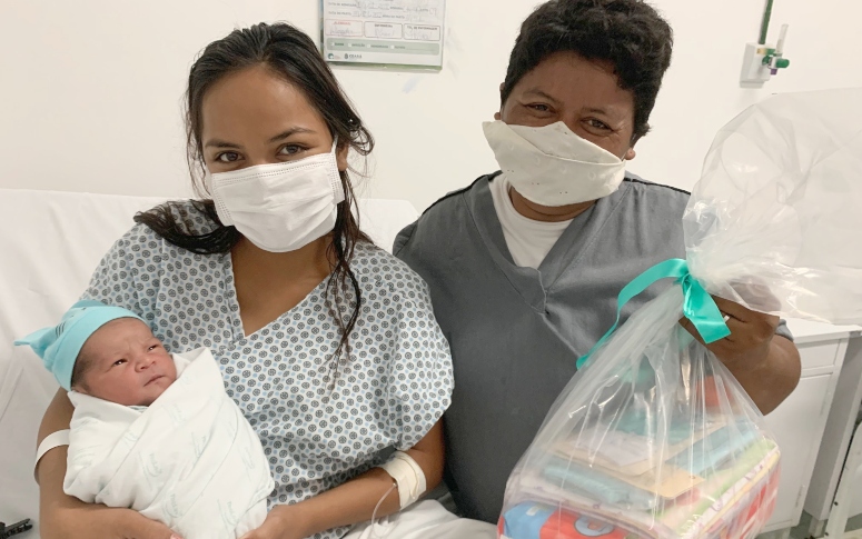 Projeto do HMJMA promove doações de kits para bebês recém-nascidos na unidade