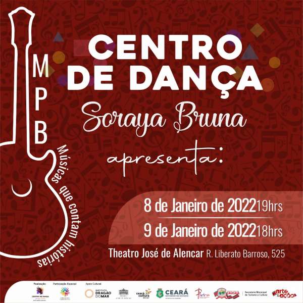 Centro de Dança Soraya Bruna, de Caucaia, apresenta novo espetáculo em curta temporada no Palco Principal do TJA