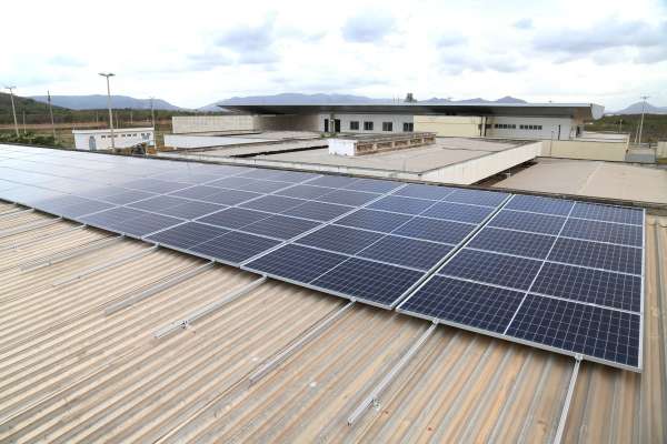 Usina Solar do CTTC: redução de quase 600 toneladas de gás carbônico por ano