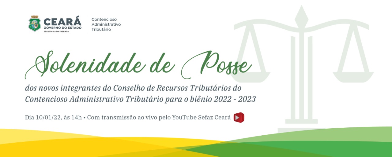 Sefaz empossa novos integrantes do Conselho de Recursos Tributários do Conat