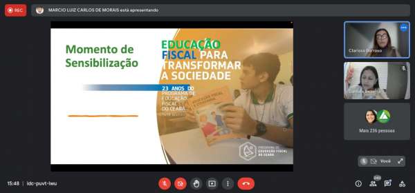 Educação Fiscal é destaque em Seminário das Novas  Escolas de Ensino Médio em Tempo Integral