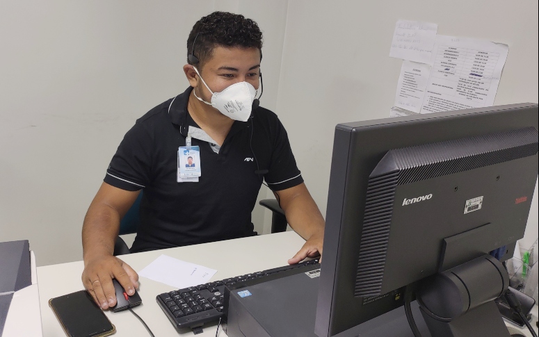 Por contato telefônico, HRN promove acolhimento de famílias de pacientes internados