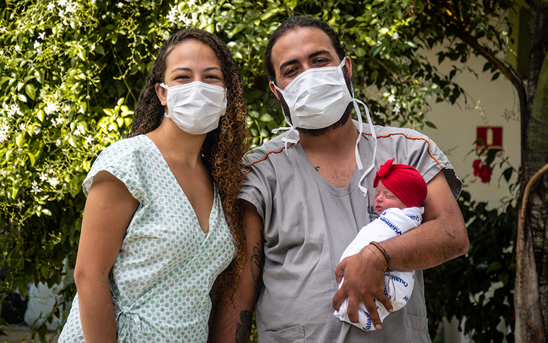Um ano para recomeçar: nascimento de bebês em hospitais da Rede Sesa marca o início de nova vida para famílias