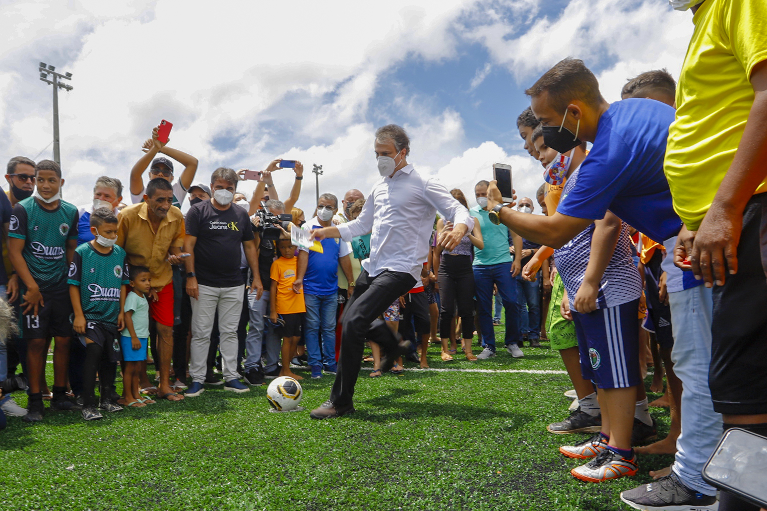 Governo do Ceará inaugura 261ª Areninha do Estado e realiza sonho antigo da comunidade Santa Filomena