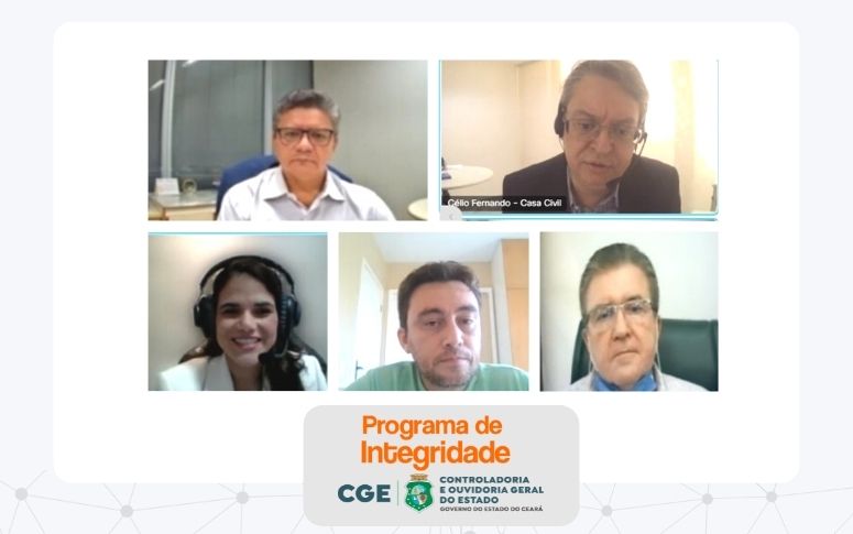 CGE apresenta Programa de Integridade para Comitê de Governança do Programa de Otimização e Simplificação do Ambiente de Negócios do Ceará
