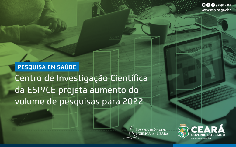 Centro de Investigação Científica da ESP/CE prevê novas 180 produções em 2022