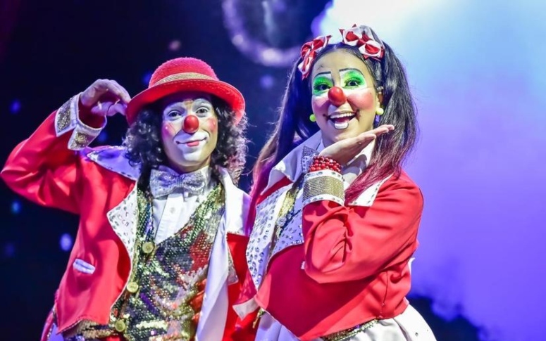 Artistas do Circo Maximus se apresentam para doadores no Hemoce nesta quinta-feira (24)