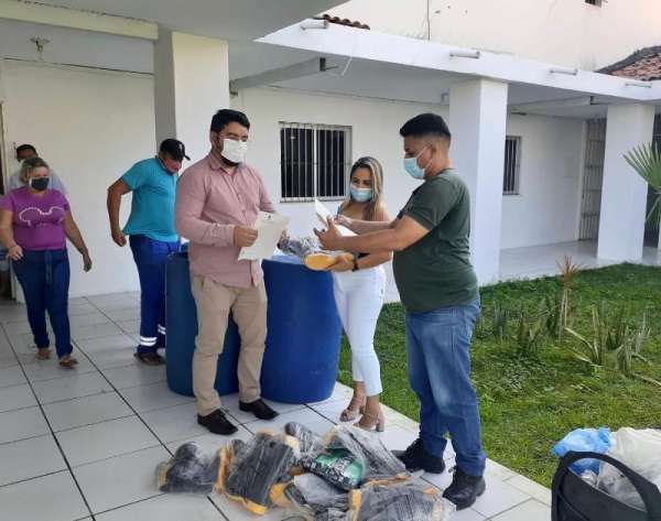 Semace realiza distribuição de tambores e EPIs às prefeituras de Fortaleza e Aquiraz