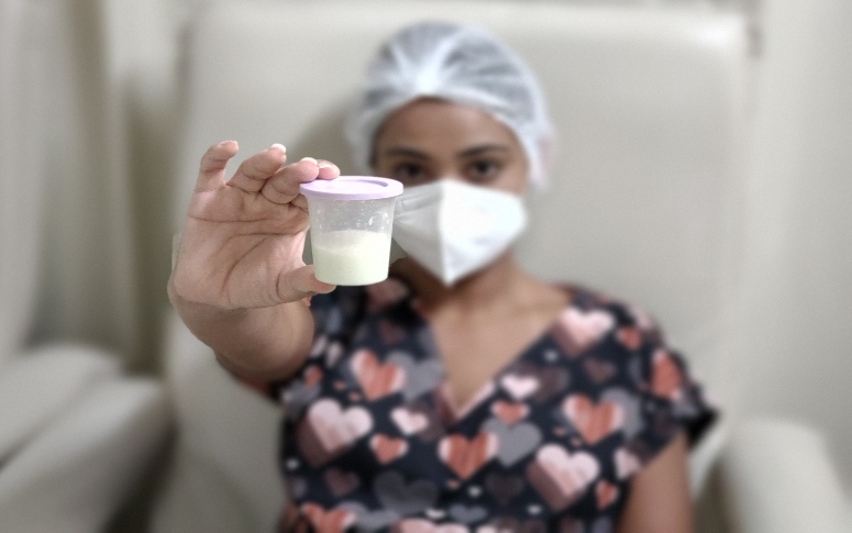 Em virtude de baixo estoque, banco de leite humano do HRN incentiva doações