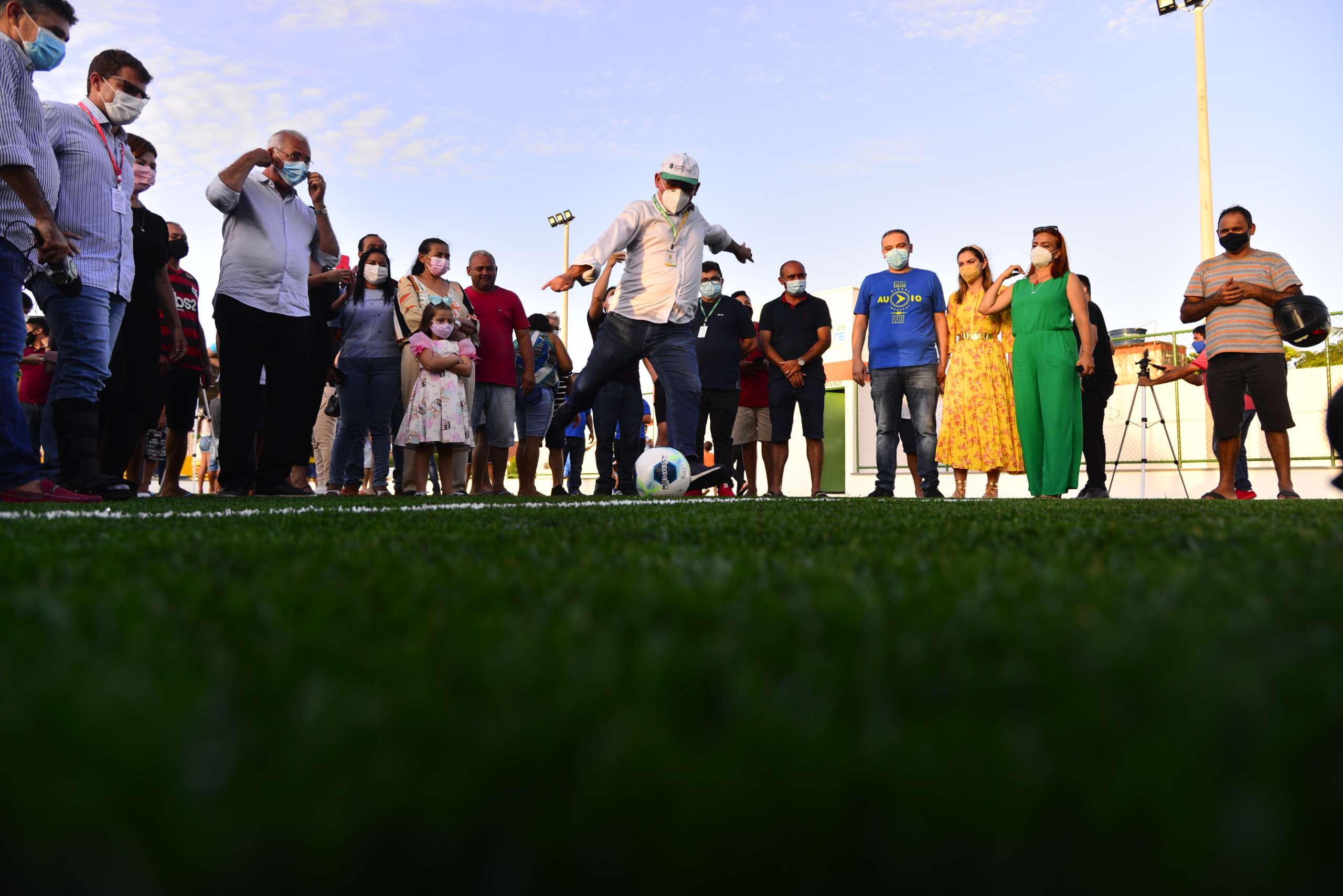 Governo do Ceará inaugura areninha 163 no Interior cearense, em Horizonte