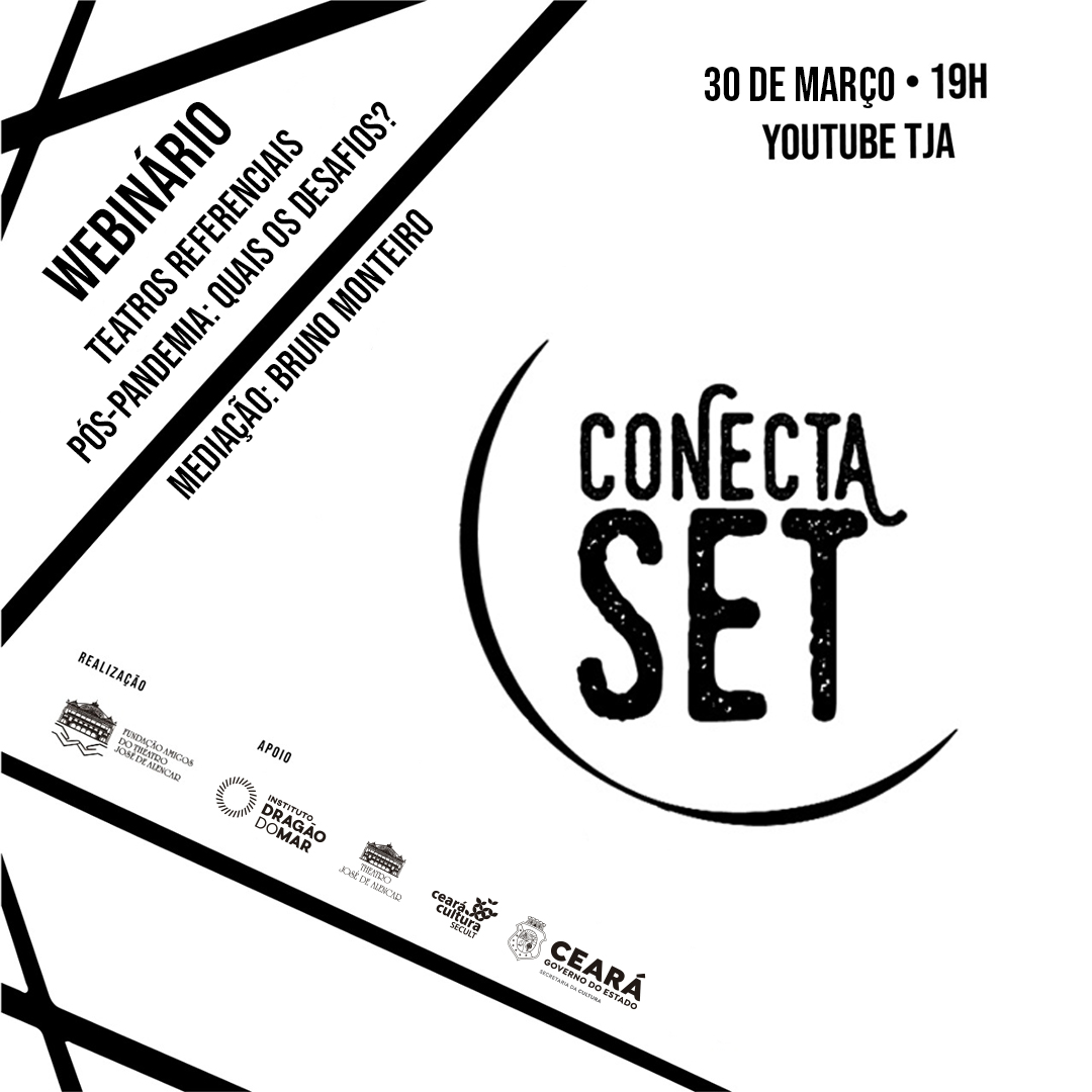 Conecta SET: Primeira edição do webinário em 2022 discute os desafios dos teatros no pós-pandemia