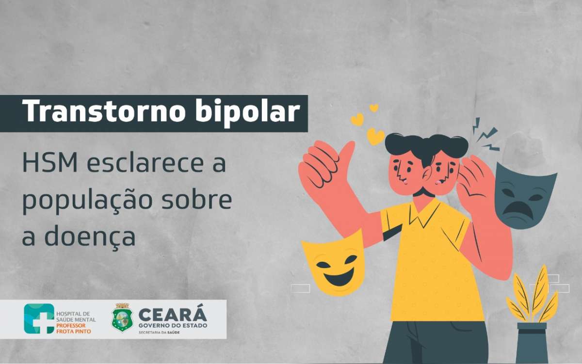 Transtorno bipolar é uma das doenças que mais levam o paciente à internação psiquiátrica