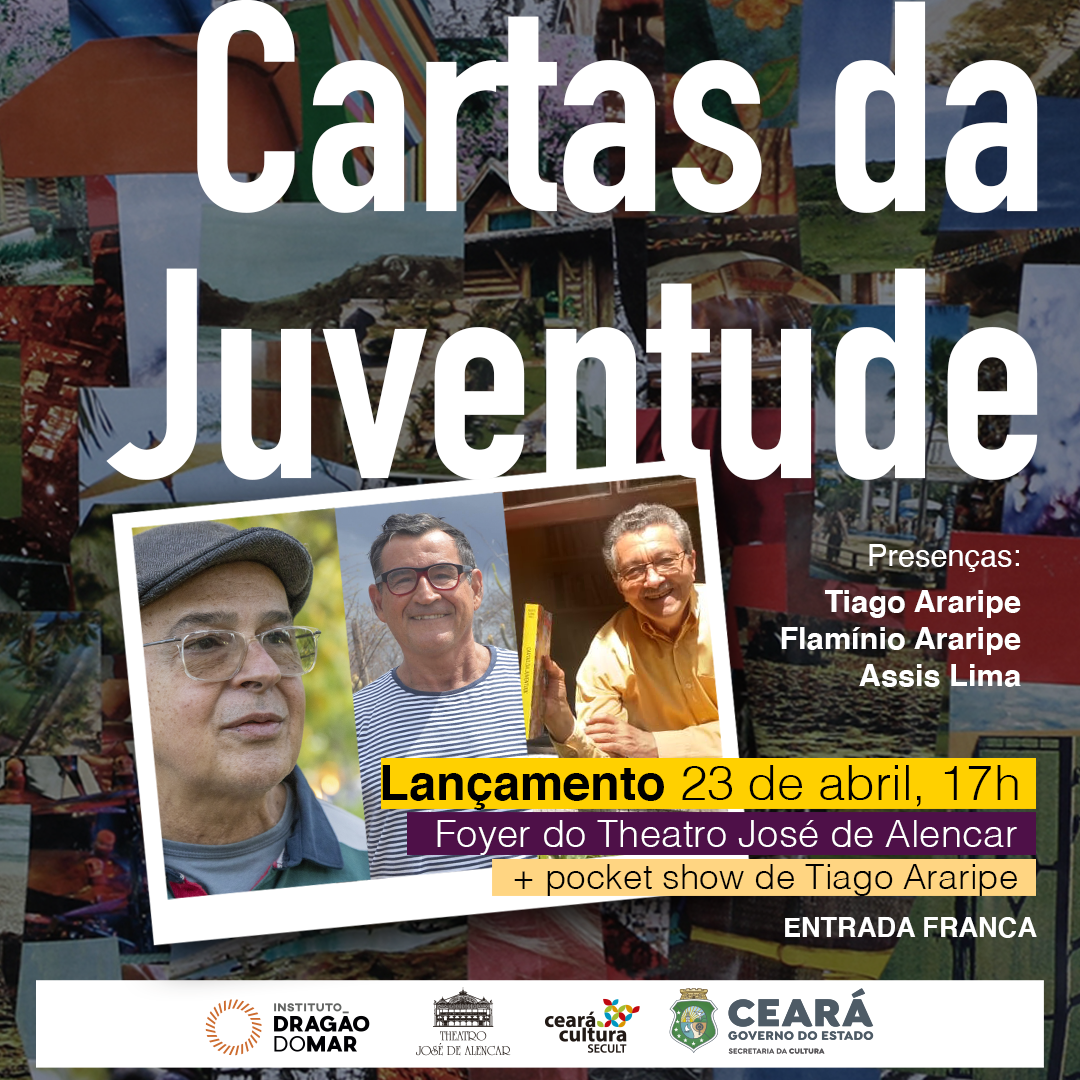 “Cartas da Juventude”: Sala Izaíra Silvino recebe lançamento de livro organizado por Assis Lima no dia 23 de abril