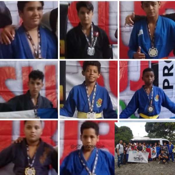 Crianças do Projeto Lutando Pela Paz da PMCE conquistam medalha em campeonato de jiu-jitsu