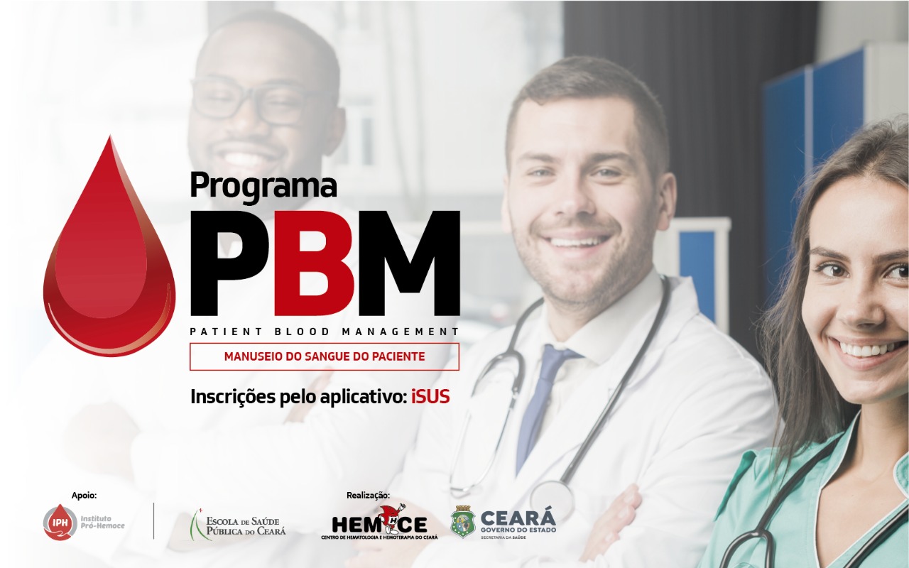 Hemoce abre inscrições para programa sobre gerenciamento de sangue voltado para residentes médicos e multiprofissionais