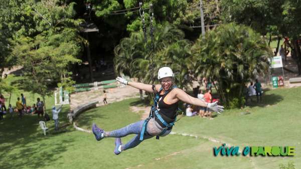 Tem arvorismo no Parque do Cocó nesta quinta-feira (21)