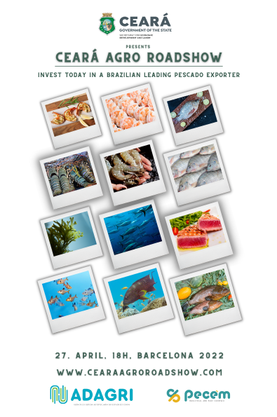 Governo do Ceará, por meio da Sedet, mostrará as potencialidades da Economia do Mar em evento na Espanha