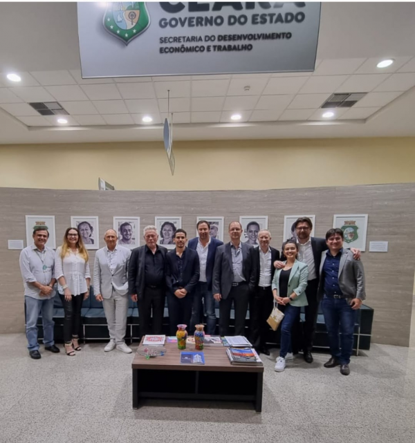 Delegação alemã se reúne com secretários Sedet