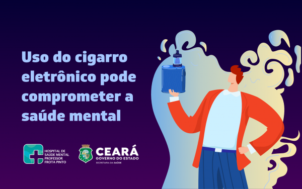 Psiquiatra do HSM alerta sobre os riscos do cigarro eletrônico para a saúde mental