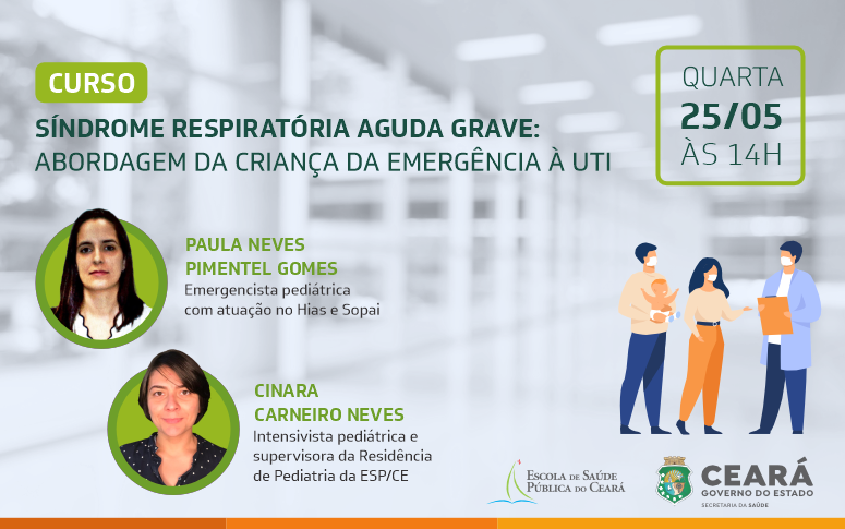 Curso voltado para a abordagem da criança com síndrome gripal aguda tem inscrições abertas até terça-feira (24)