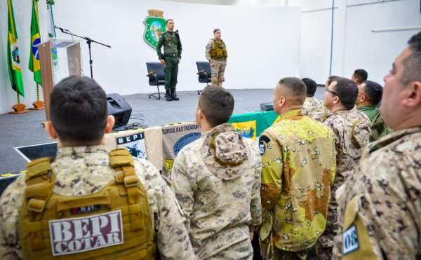 Aesp inicia Curso de Rastreador de Combate