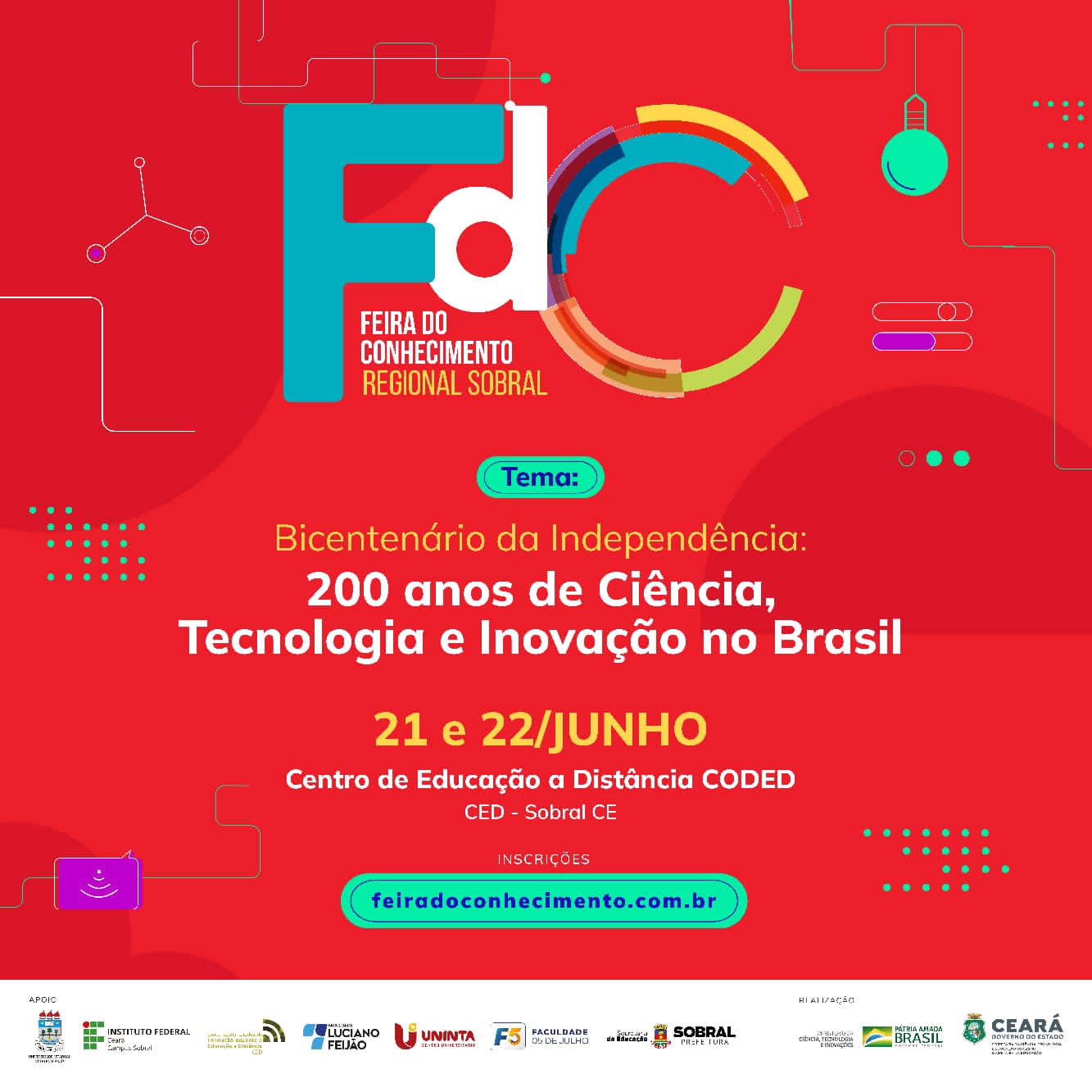 Sobral recebe nova edição da Feira do Conhecimento Regional