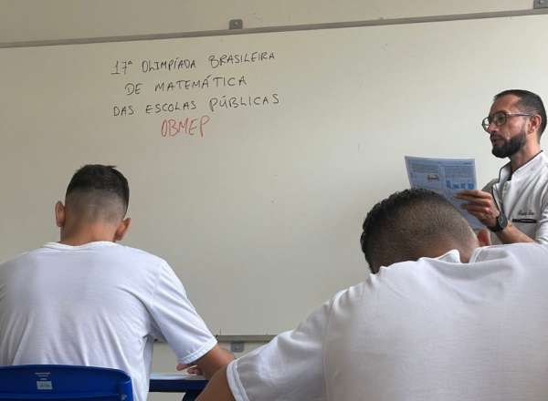 Jovens do Centro Socioeducativo Padre Cícero participam de Olimpíada Brasileira de Matemática