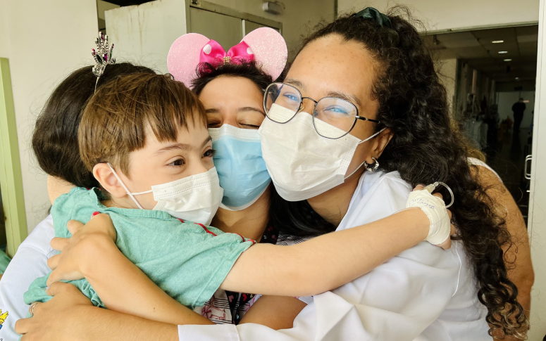 Emoção e felicidade marcam o encerramento da Semana da Criança do Hias