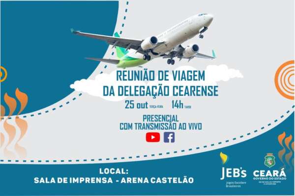 Sejuv realiza reunião de viagem referente à Etapa Nacional dos Jogos Escolares Brasileiros 2022