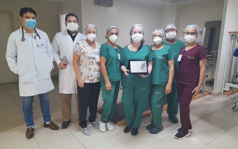 Unidade de AVC do HRC conclui treinamento “Angels” e recebe certificado internacional