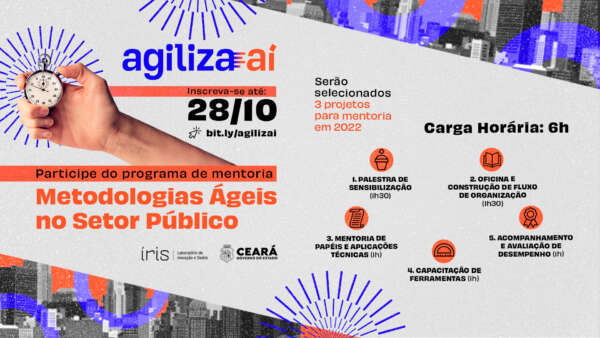 ÍRIS lança programa de mentoria para aplicação de metodologias ágeis no setor público