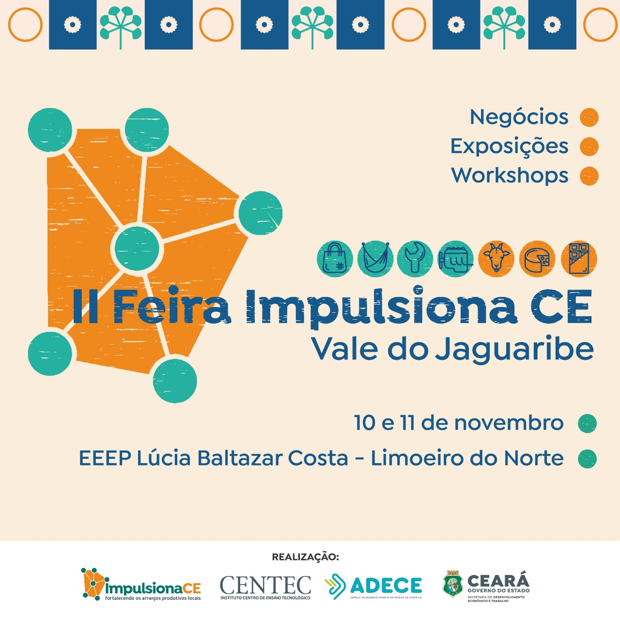 II Feira Impulsiona Ceará será realizada no Vale do Jaguaribe