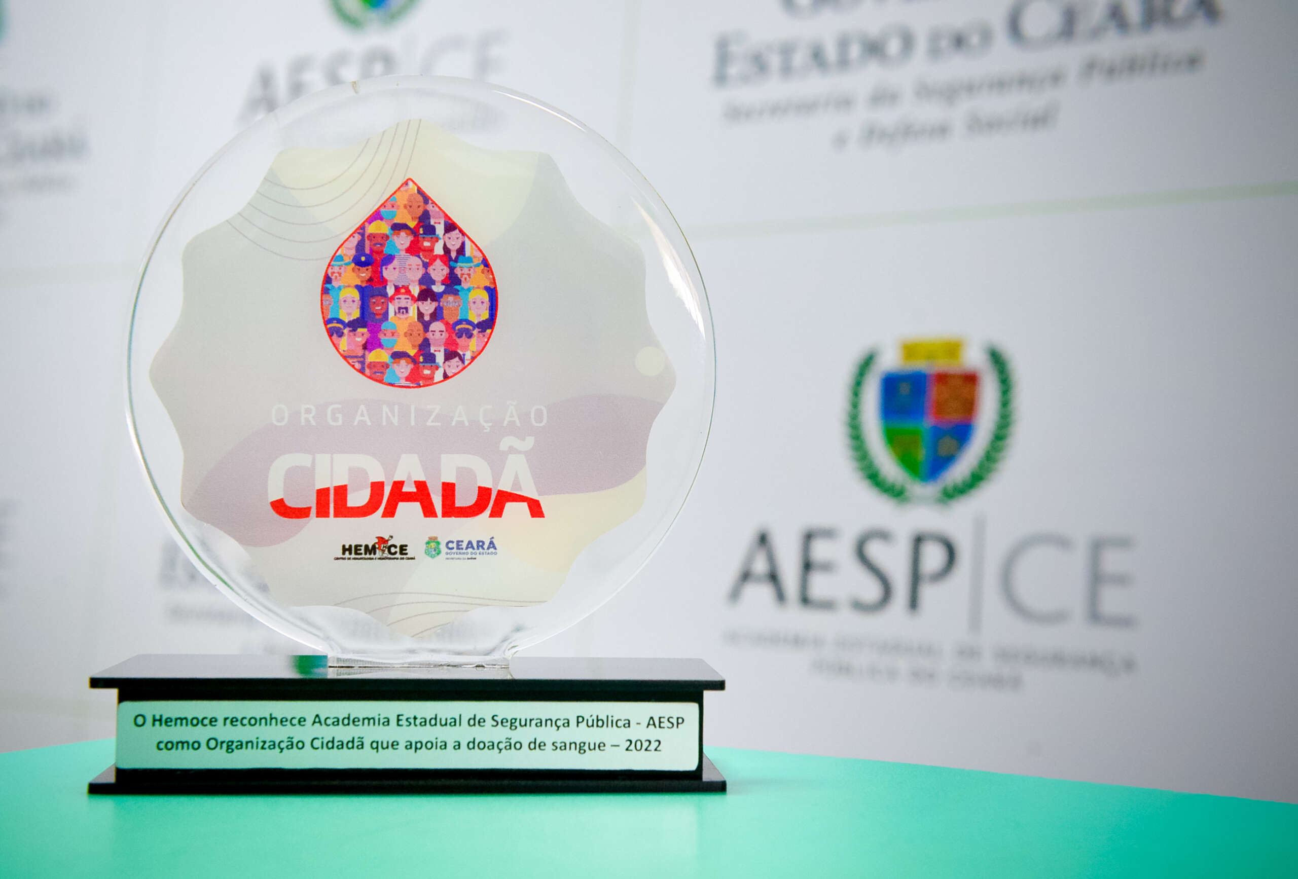 Aesp recebe Selo Organização Cidadã do Hemoce