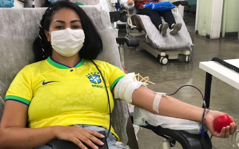 Hemoce coleta mais de 2.200 bolsas de sangue durante a Semana do Doador de Sangue