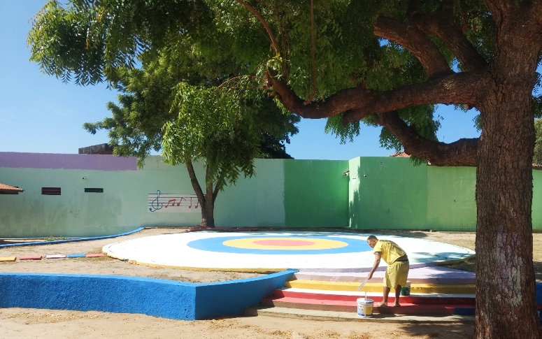 “Tintas Terapêuticas”: projeto incentiva atividades artísticas, ambientais e esportivas a pacientes do HSM