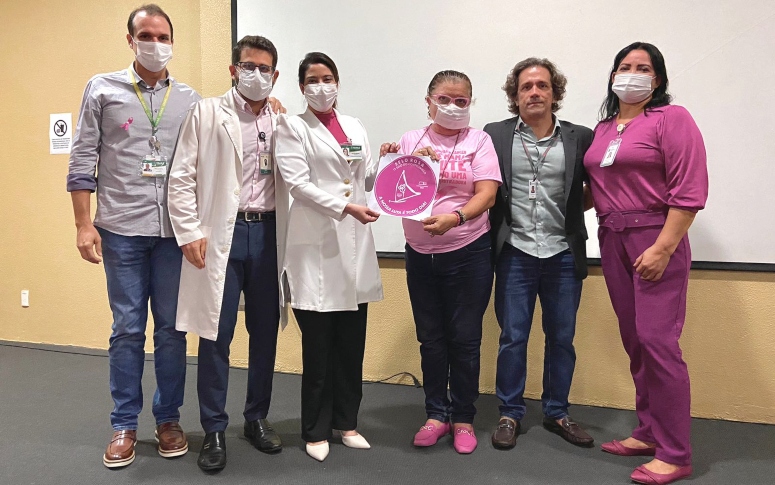 HGF recebe “Selo Rosa” pelas ações de combate ao câncer de mama