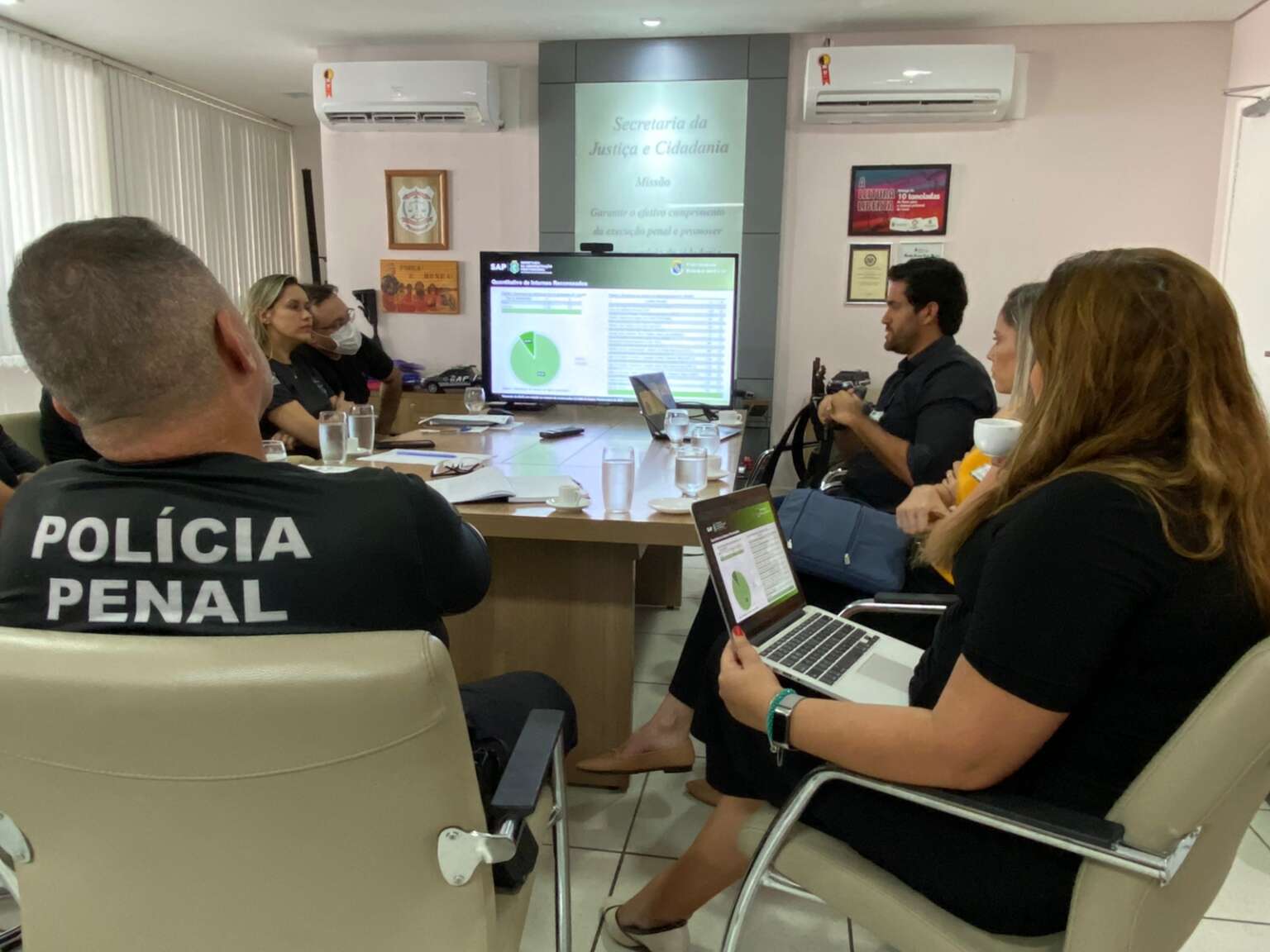 SAP e UFC iniciam treinamento de equipes para atualização do Censo Penitenciário e pesquisa do perfil do policial penal