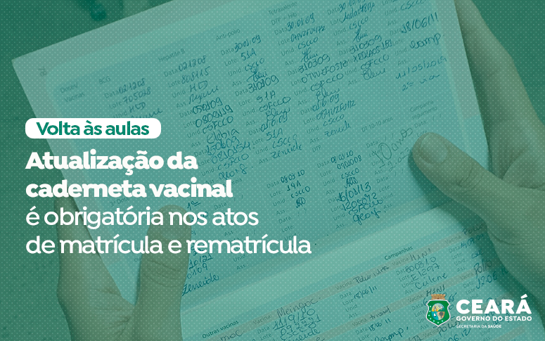 Vacinação de crianças e adolescentes: período escolar exige atenção redobrada de pais e responsáveis