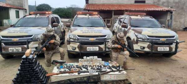 6.317 armas de fogo foram apreendidas pelas Forças de Segurança do Ceará em 2022