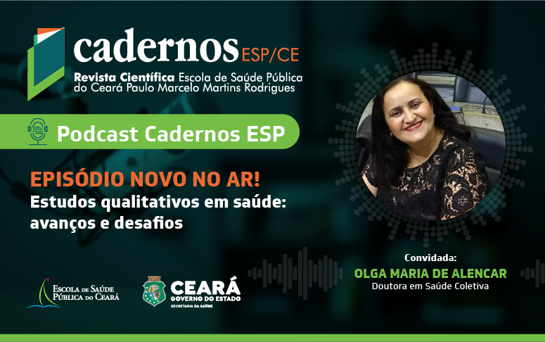 “Estudos qualitativos em saúde: avanços e desafios” é o tema do primeiro podcast “Cadernos ESP” de 2023