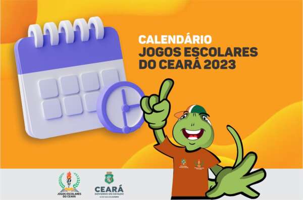 Governo do Ceará divulga calendário dos Jogos Escolares do Ceará 2023