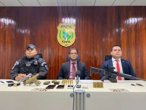 Forças de Segurança prendem foragido da justiça condenado por mortes em Quixeramobim e apreendem armas