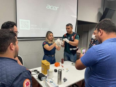 Samu Ceará capacita 200 profissionais para manusear dispositivo intraósseo