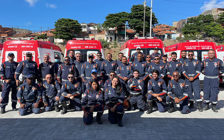 Em 15 anos de atividade, Samu Ceará atendeu a mais de 538 mil ocorrências